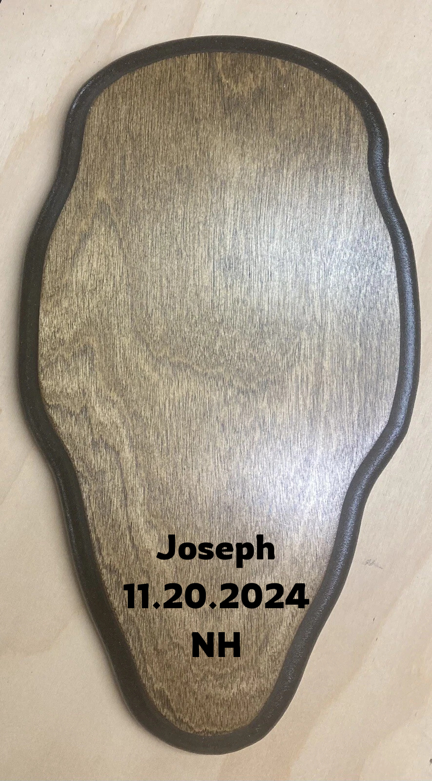 Add a heading (3) 8" x 14½" European Skull Mount Plaque - Image 1